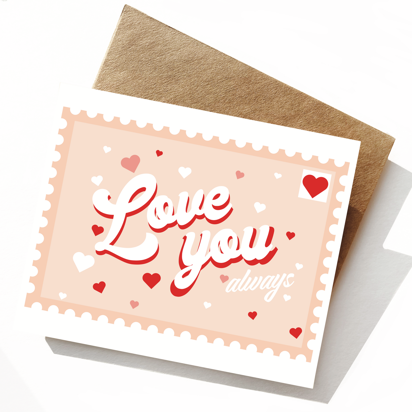 I love You Stamp