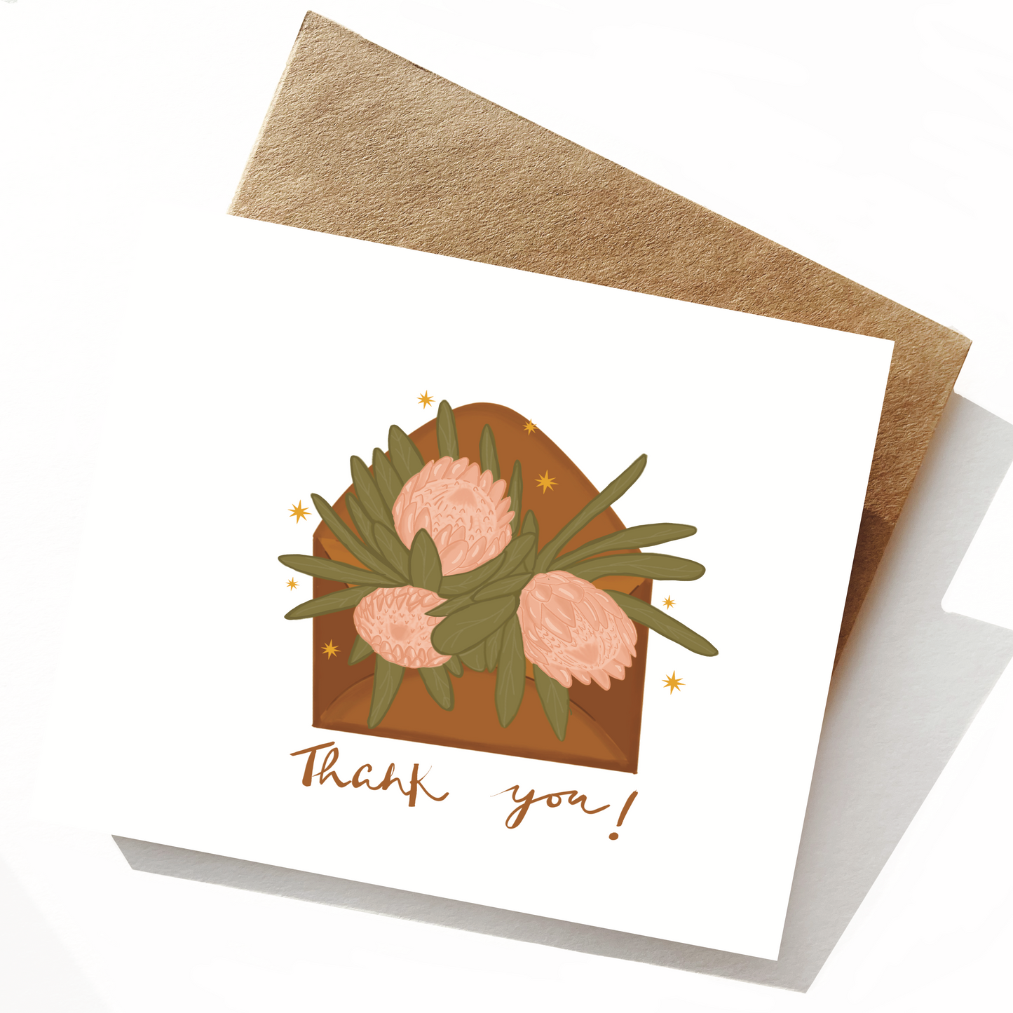 Thank You Protea Flower