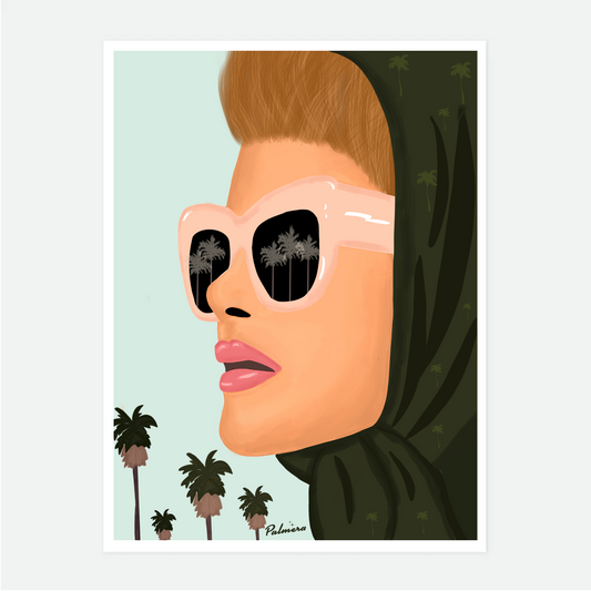 Chica Palma Art Print