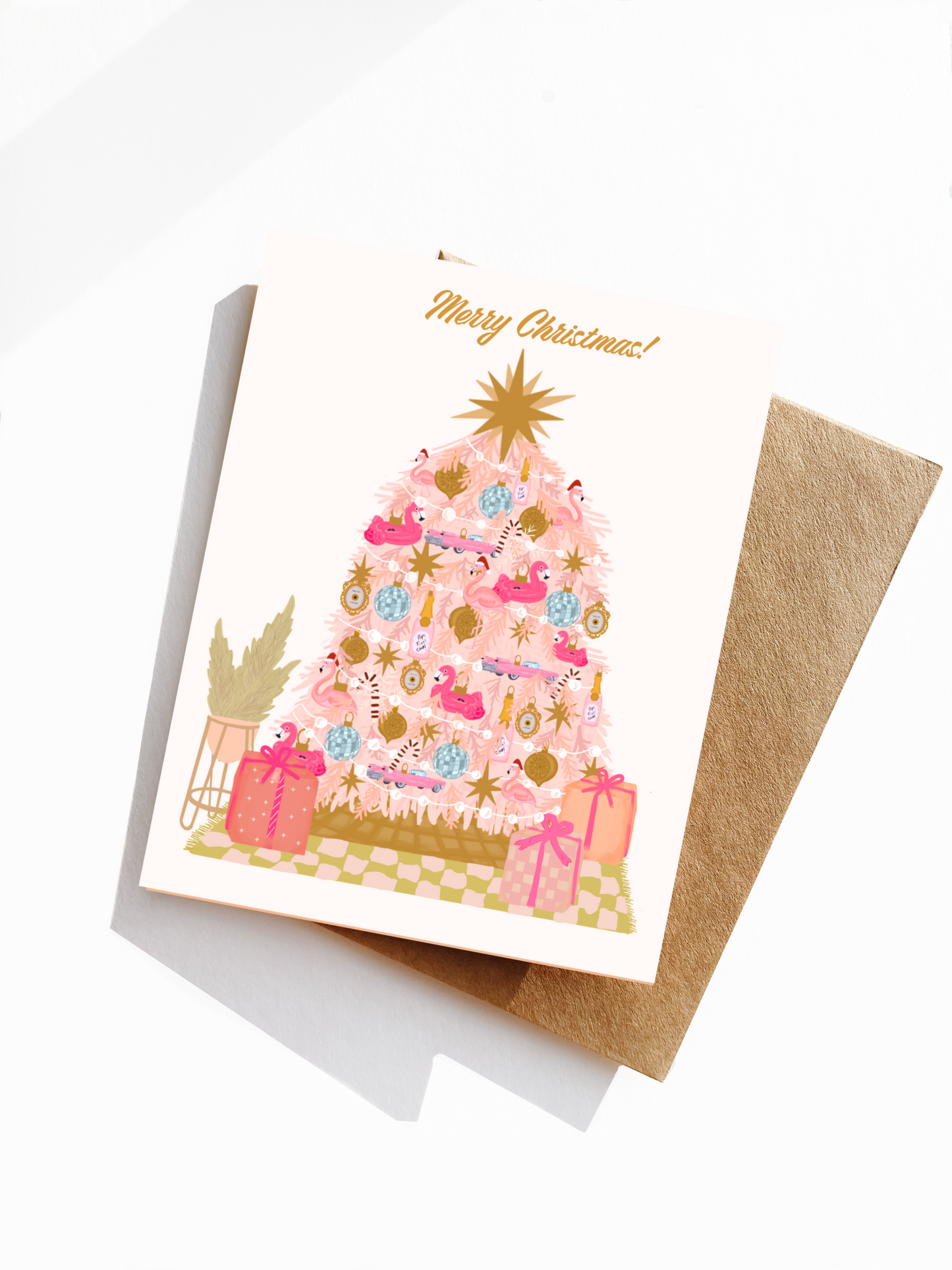 Merry Christmas, Pink Tree