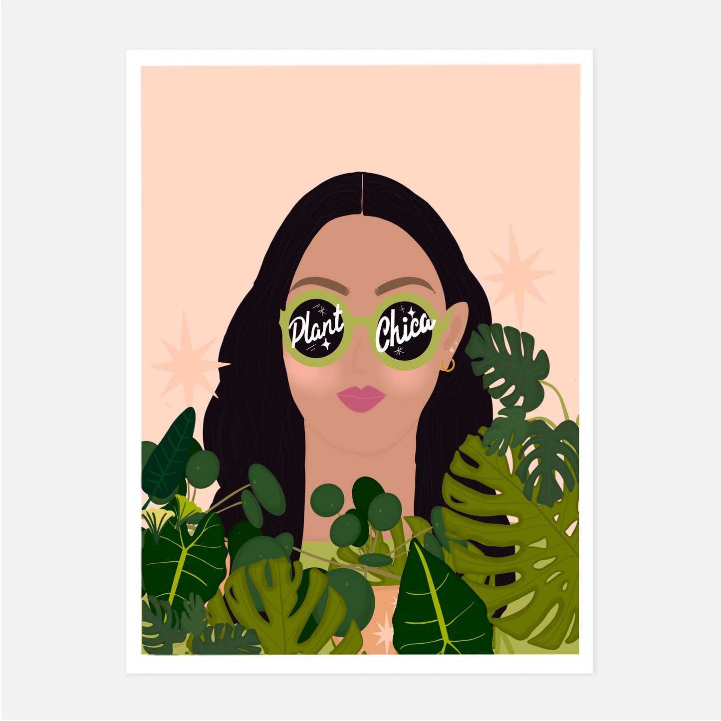 Plant Chica Art Print