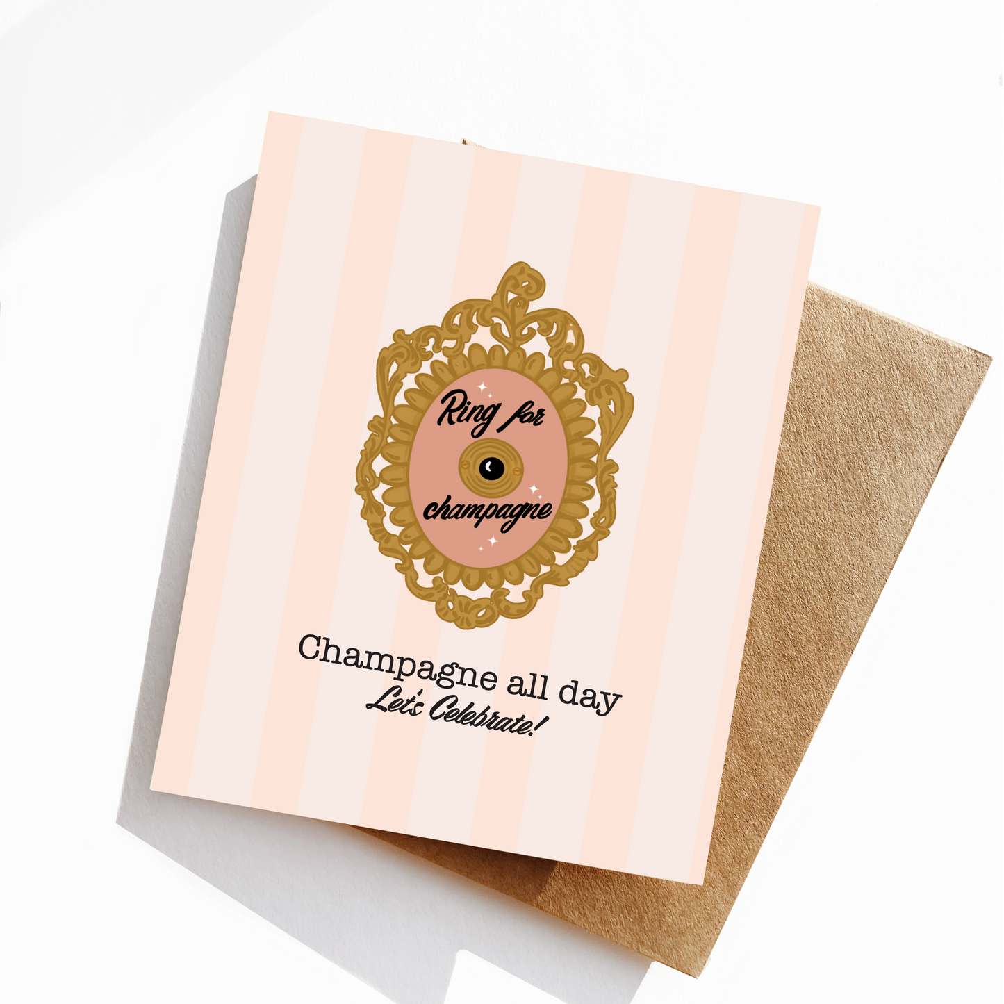 Ring For Champagne, Congrats!