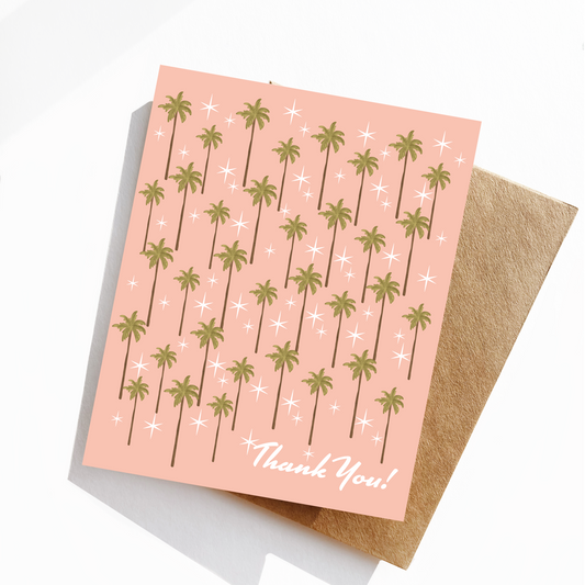 Palm Tree Thank you