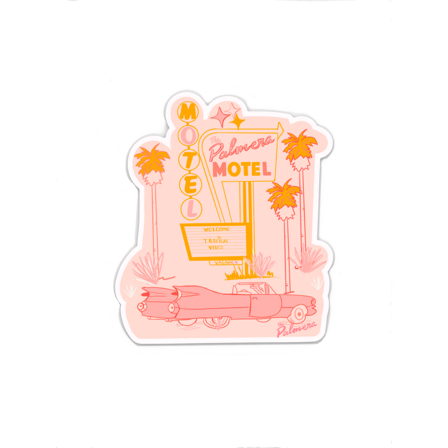 Palmera Motel Magnet